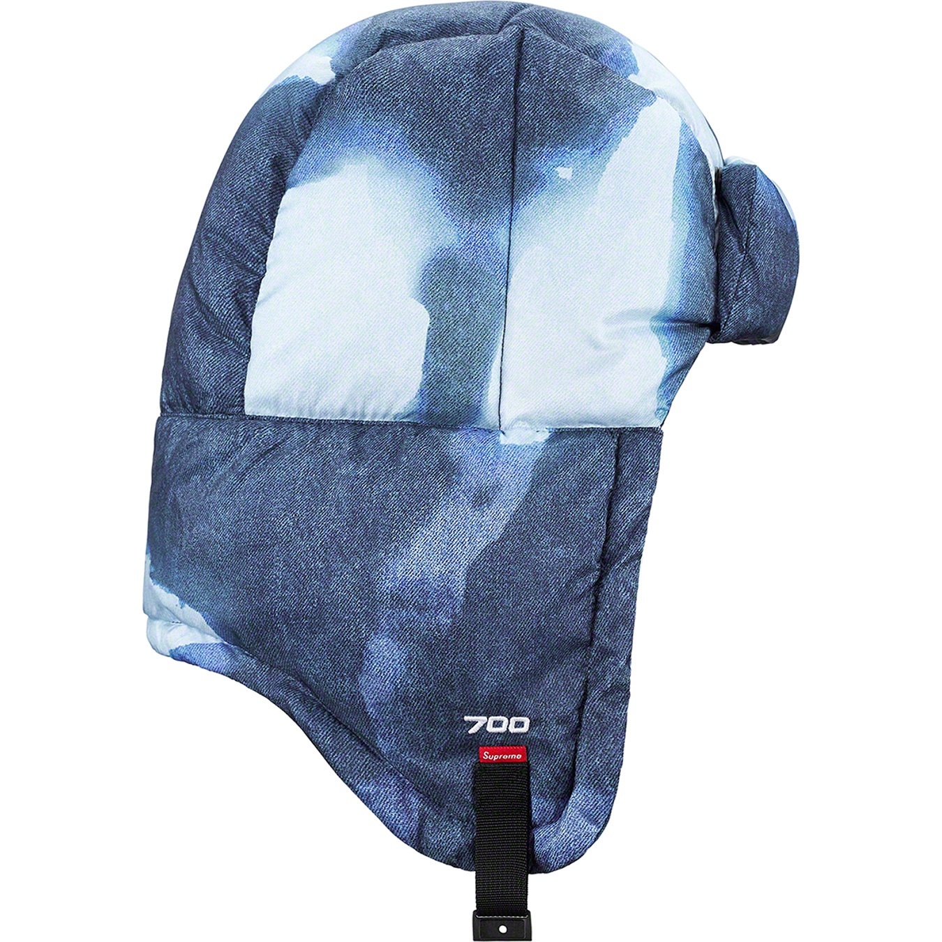 Supreme®/The North Face® Bleached Denim Print Nuptse Trooper view 3